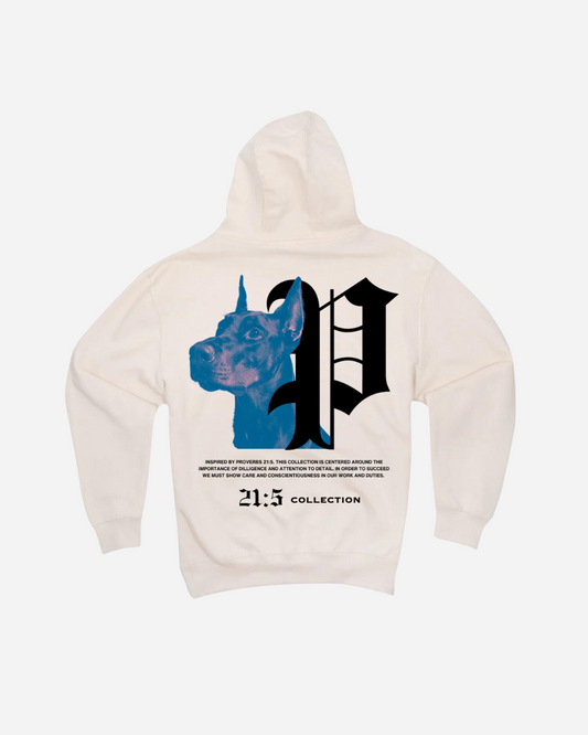 21:5 TAN DOBERMAN HOODIE