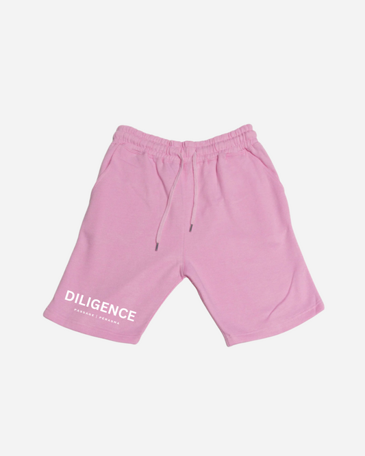 21:5 PINK DILIGENCE SHORTS