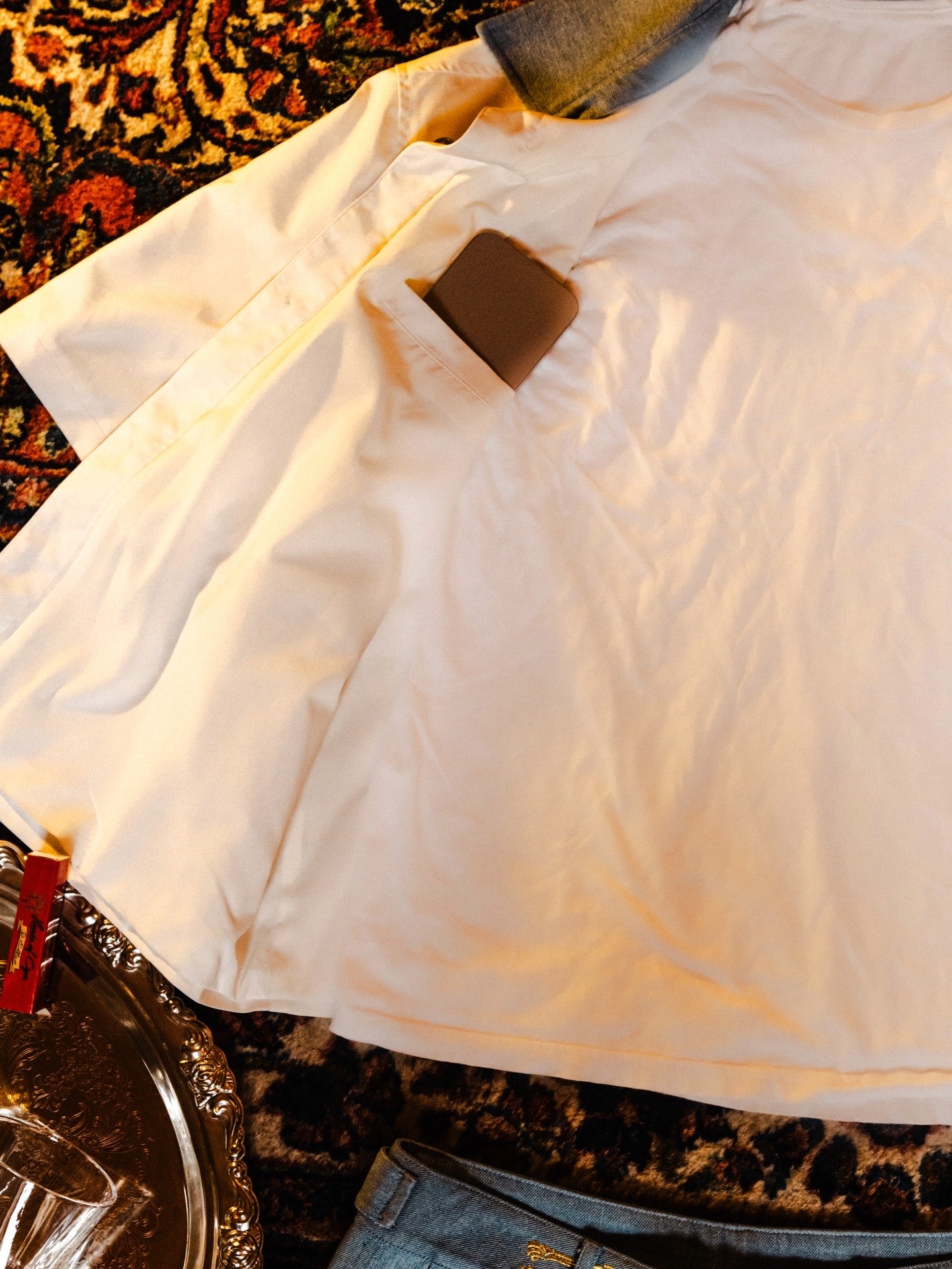 Pleated Overshirt