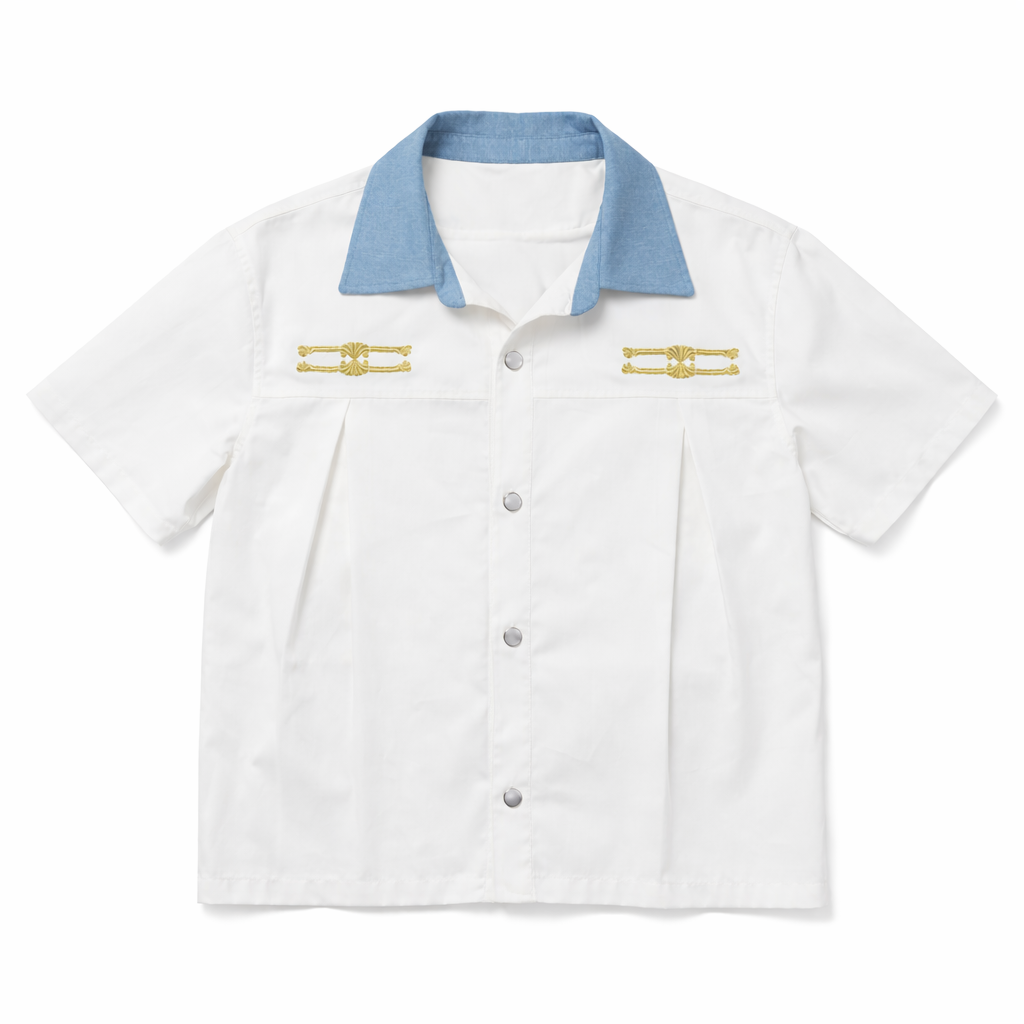 Pleated Overshirt