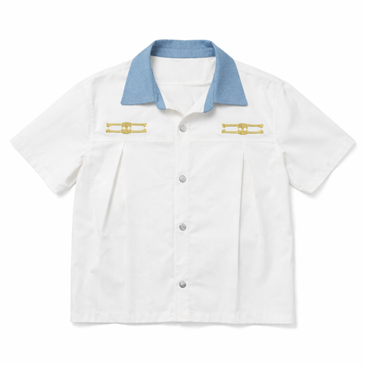 Pleated Overshirt