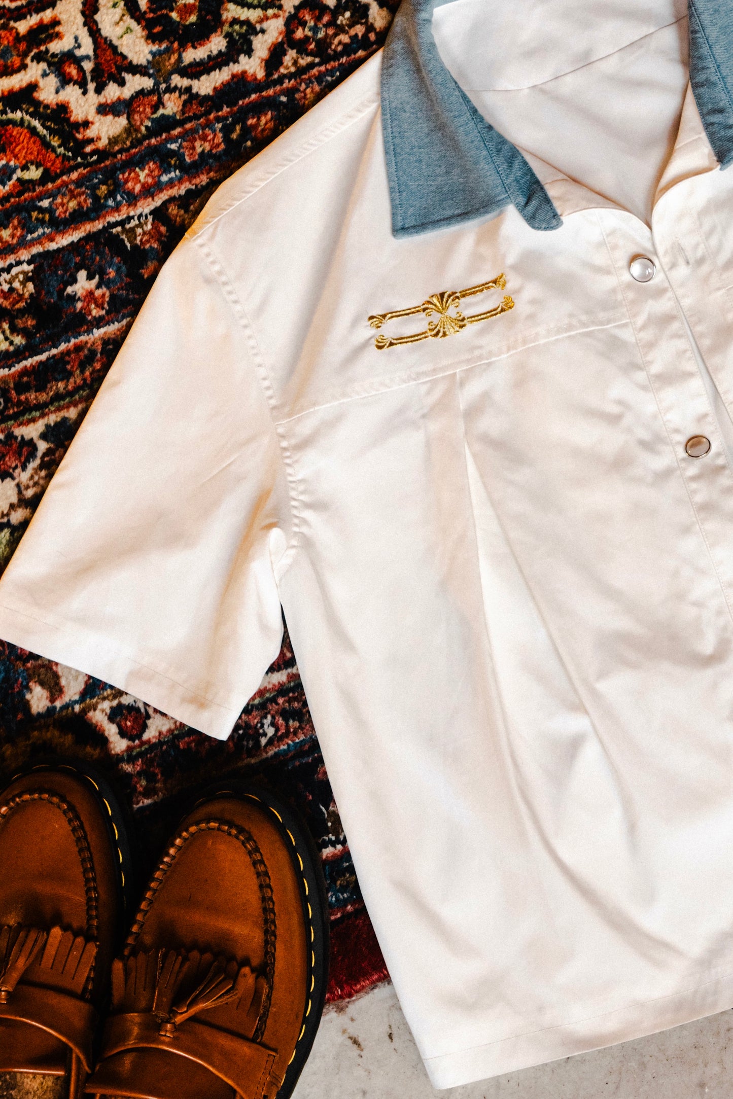 Pleated Overshirt